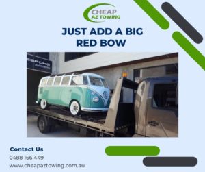 Just Add a Big Red Bow - Towing Gold Coast - Cheap AZ Towing